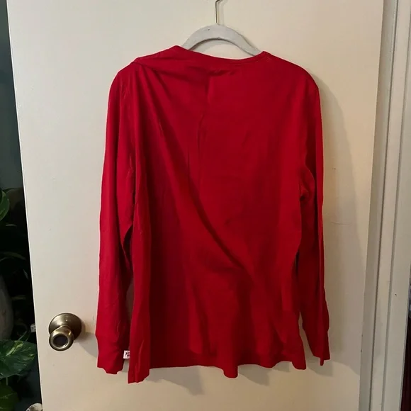 NWOT Nick & Nora Cherry Print Pajama Set - Red and White - Picture 5 of 8